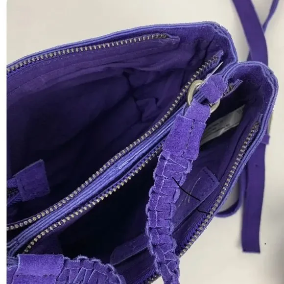 NWOT Free People Cody Crossbody Handbag Purple
Suede Double Zip Purse Bag $78. - Picture 6 of 12